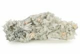 Gleaming Pyrite Crystals on Quartz - Peru #257277-2
